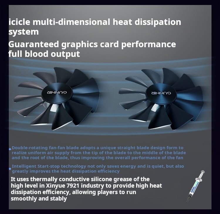 Amazon.com: WEELIAO GUNNIR Intel Arc A380 Index 6GB GDDR6 2000MHz