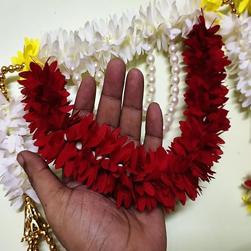 Image of Afarza Toran for Main Door Home Decoration Entrance Hanging Handmade Bandarwal Gift Item - Multicolor, 39 Inch