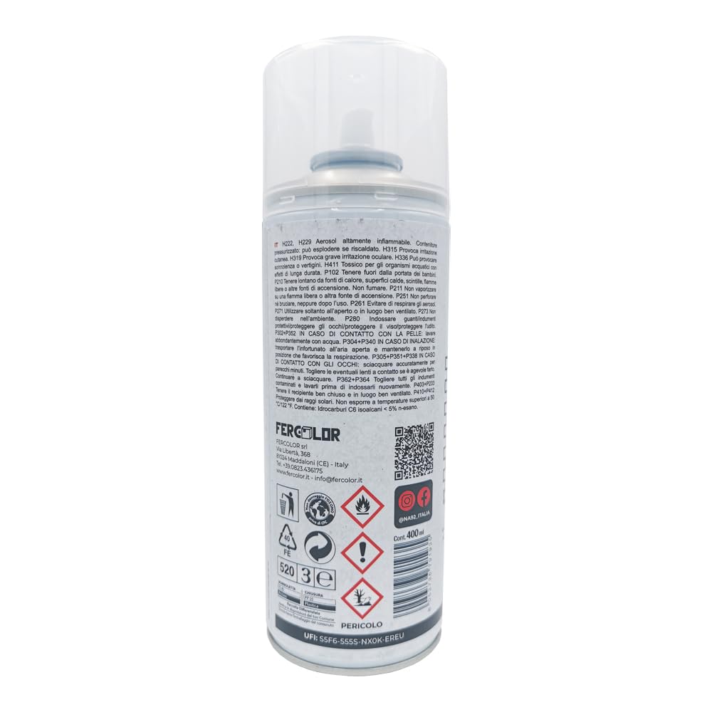 RINNOVA INFISSI Pro – Detergente Spray per Infissi in Alluminio e Legno | Anti-Aloni, Protettivo Anti-UV e Smog | Ideale per Interni ed Esterni | 400 ml (12)