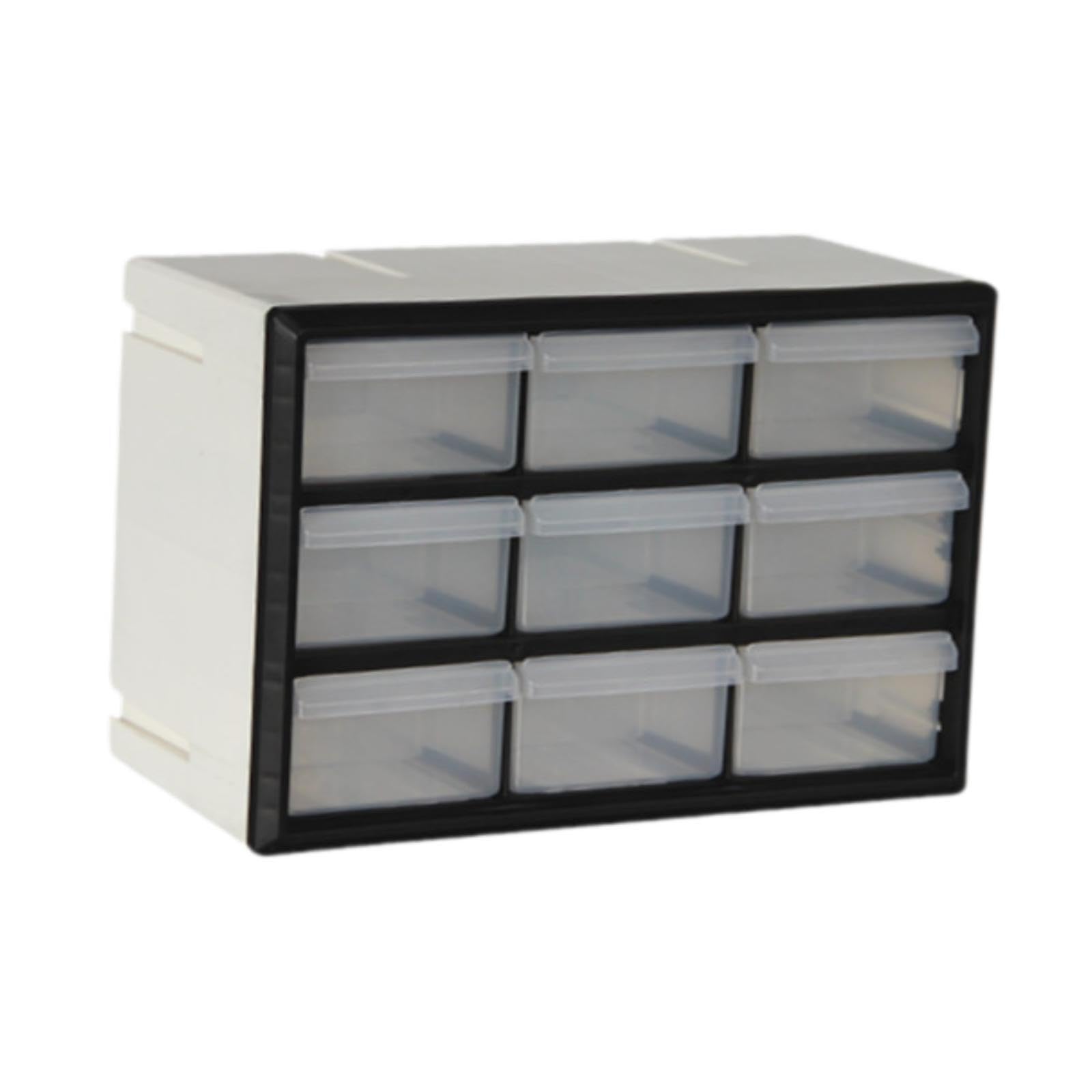 Organizzatore salvaspazio per cassetti e,Bianco,9 cassetti | efficiente di piccoli oggetti in bagno, che consente di risparmiare spazio e di mantenere puliti utensili e accessori, facili
