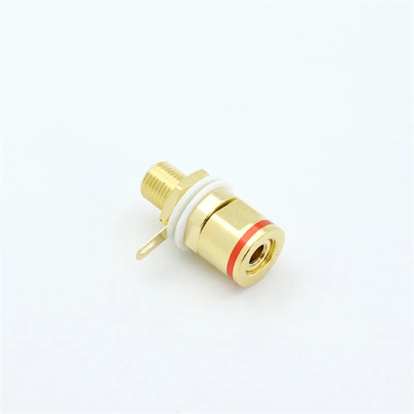 Prise Banane Rouge et Noire de 4mm, 10 pièces, connecteur de Poste de Liaison Professionnel en Laiton plaqué Or for fiche Banane de 4mm for Haut-Parleur