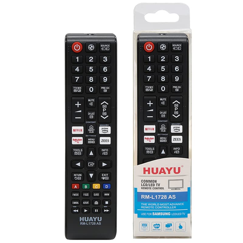 Image of EHOP RM-L1728 AS univerrsal Remote Control Compatible with Samsung SMART TV KU6290 KU6270 KU7000 TU8000 smart tv