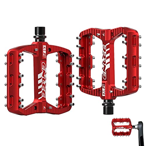 Crankbrothers Stamp 7 Pedales Grandes Para Bicicleta De Montaña, Colección Camuflaje Verde