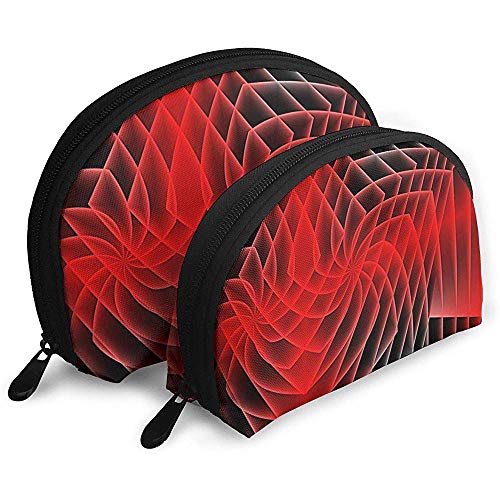 Preisvergleich Produktbild Leuchtende kreative Textur Kunst tragbare Taschen Kosmetiktasche Kulturbeutel, tragbare Multifunktions-Reisetaschen kleine Make-up-Clutch-Tasche mit Reißverschluss
