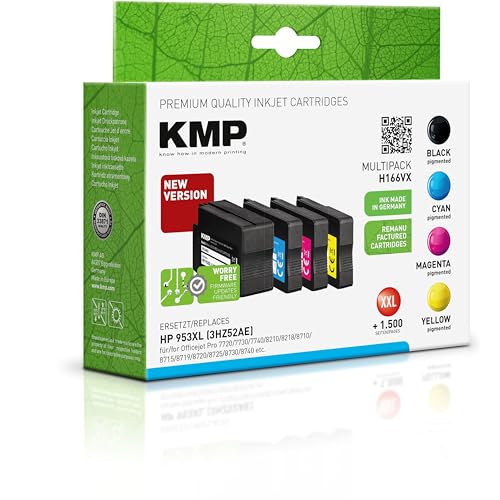 Image of KMP 1747,4005 Multi Pack (Black, Yellow, Magenta and Cyan Remanufactured Toner Pack of 4