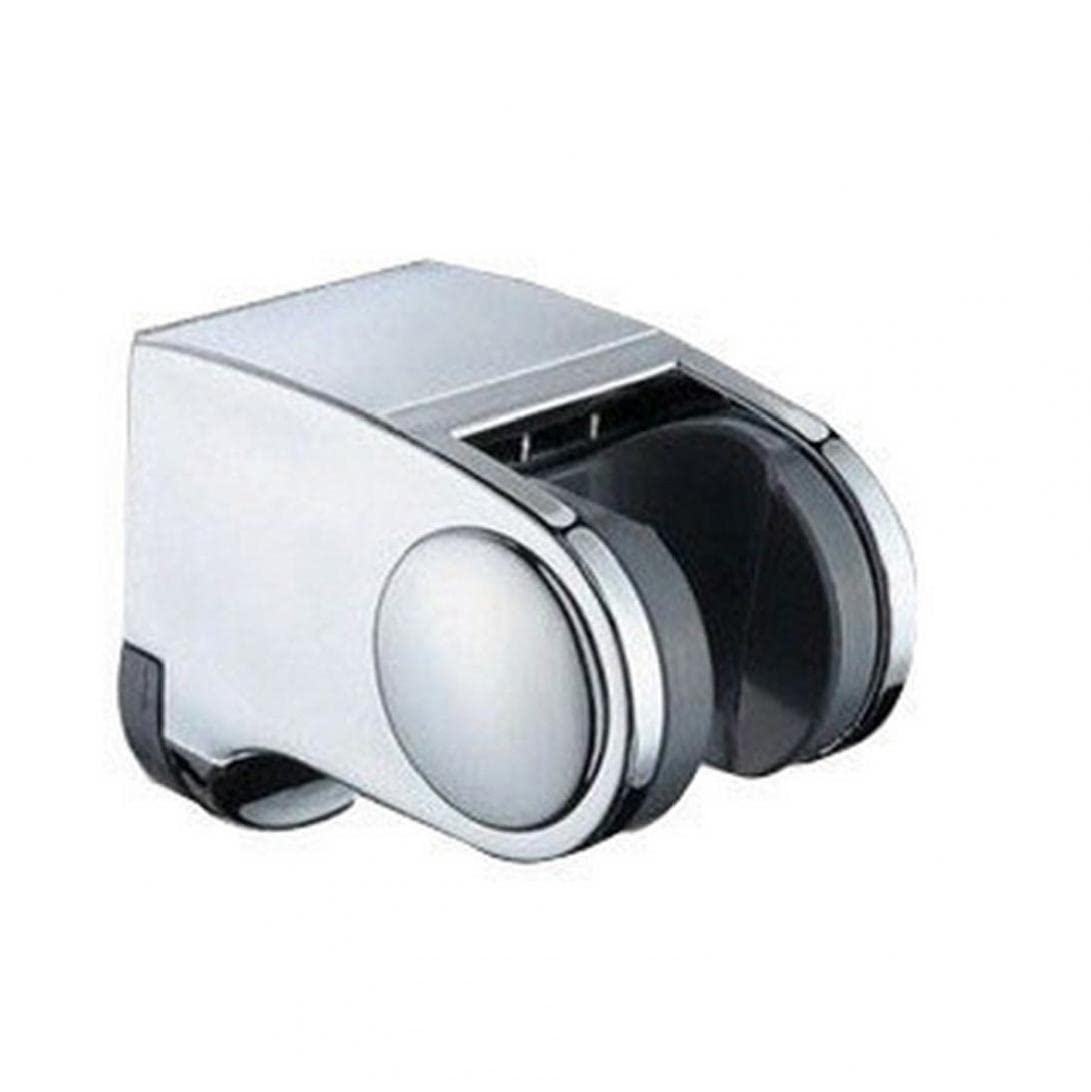 Pinicecore White Plated Abs Shower Holder Wall Mounted Hand Shower Head Bracket