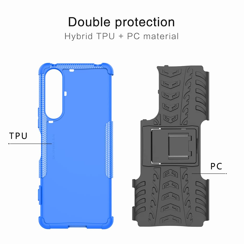 SEAHAI Cover per Sony Xperia 5 IV, Custodia Protettiva Ultra Sottile ed