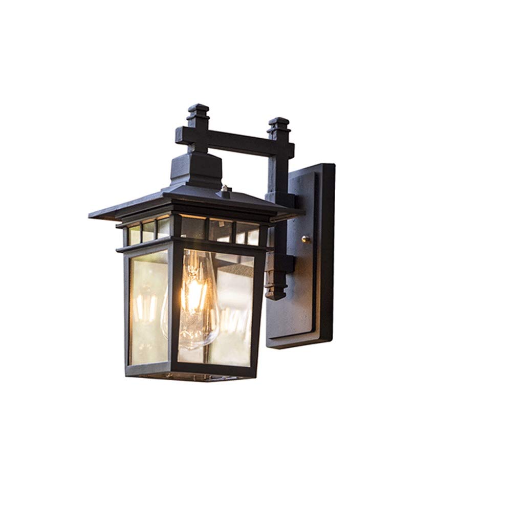 Zewnętrzny żyrandol ścienny, lampa tarasowa, zewnętrzny nowoczesny pojedynczy żyrandol, kreatywna plisowana spódnica wisząca lampa wisząca, szklany klosz, dekoracja dla s