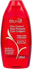 Muriel Óleo Corporal Rosa Mosqueta com Colágeno 100ml