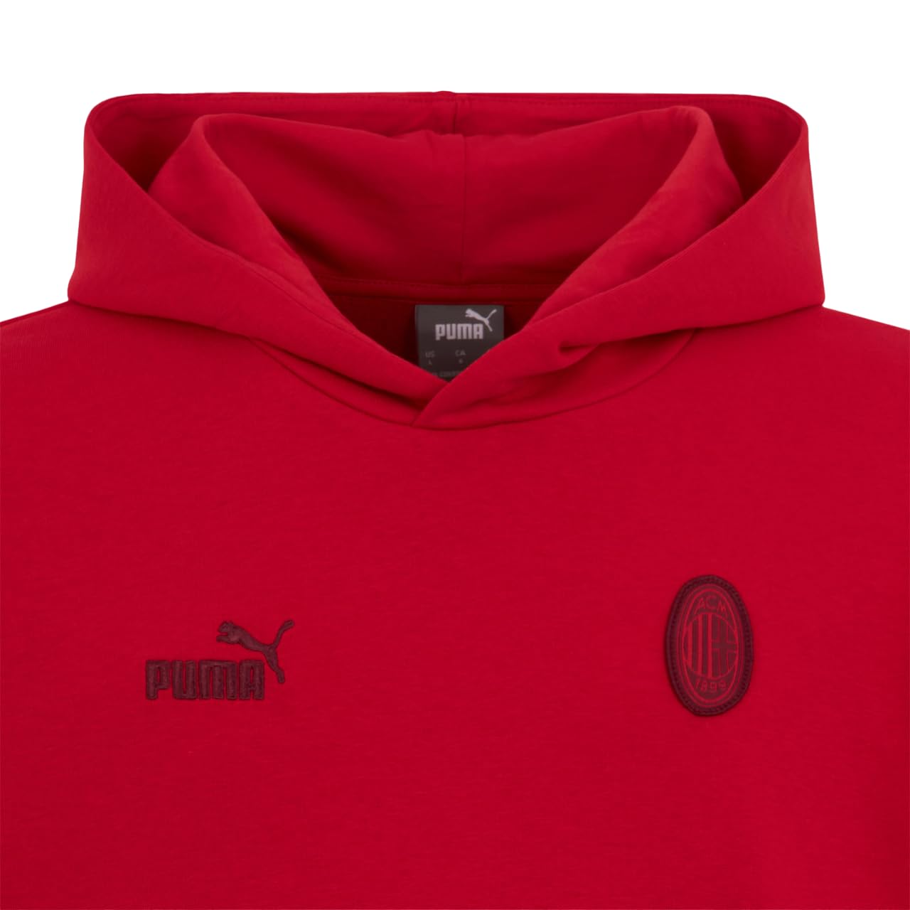 AC Milan Bluza z kapturem FtlbArchive, Czerwony, Dorosły, S