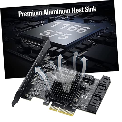 Tarjeta controladora PCIe multi disco duro NUOBESTY adaptador PCI Express interno 3