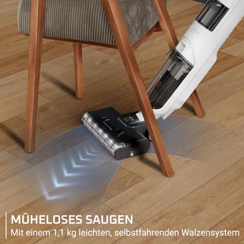 Rowenta X-Clean 5, 2-in-1 Nass- und Trockensauger, 3 Modi, präzise Reinigung, automatischer Erkennungsmodus, LED-Beleuchtung… – Ansicht 3