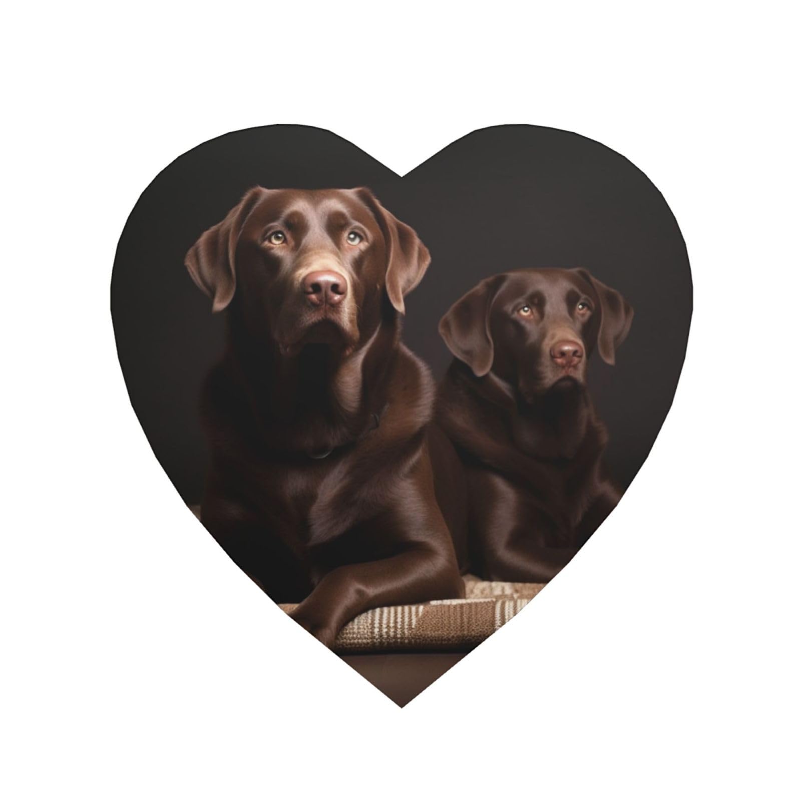 Brown Labrador Retriever Fridge Magnets Cute Strong Refrigerator Magnets Fun Magnet for Locker Office Whiteboard Decor, Door Magnets Decorative Magnetic Stickers for Home Decor