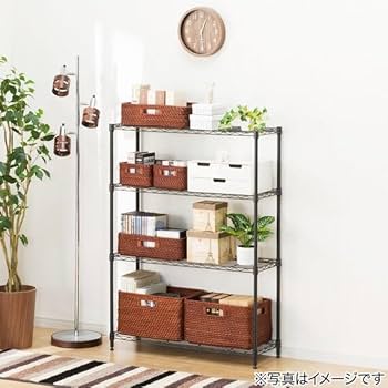 Amazon｜ニトリ(NITORI) スチールラック STANDARD 幅85cm 3段