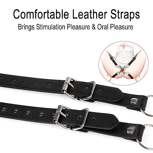 Image of Labia Spreader Straps Clip Nipple Clitoris Clamps BDSM Bondage Restraint Kit Vagina Peeping Stimulator Pussy Massage Exotic Sex Toys for Adult Games Women Female