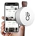 FreeLeben Termometro Senza Fili Igrometro Mini Bluetooth 5.0 Interno Sensore di Temperatura di umidità con Esportazione Dati, Funzione di Allarme per Casa, Sigaro da Vino, Soggiorno, Cameretta