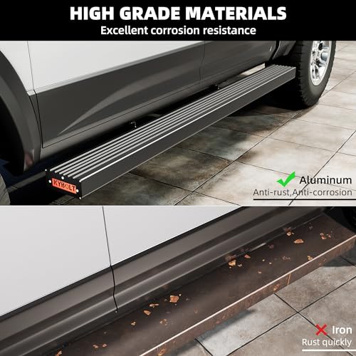 Estribos de Aluminio para Toyota Tacoma Doble Cabina 2005-2023 miniatura 5