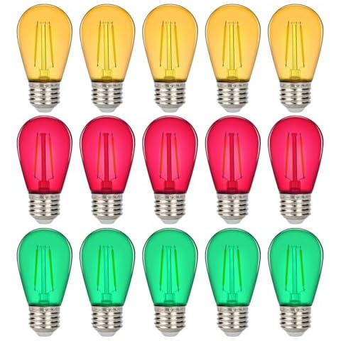 Leadleds S14 Coloured LED Bulb Pack Cover