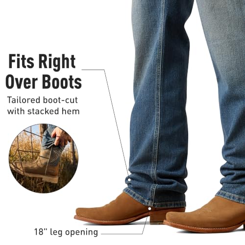 Image of ARIAT M2 Relaxed Boot Cut Jeans - Men's Relaxed Fit Denim