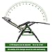 EVER ADVANCED Oversize XL Zero Gravity Recliner Padded Patio Lounger Chair with Adjustable Headrest Support 350lbs (Olive Green)