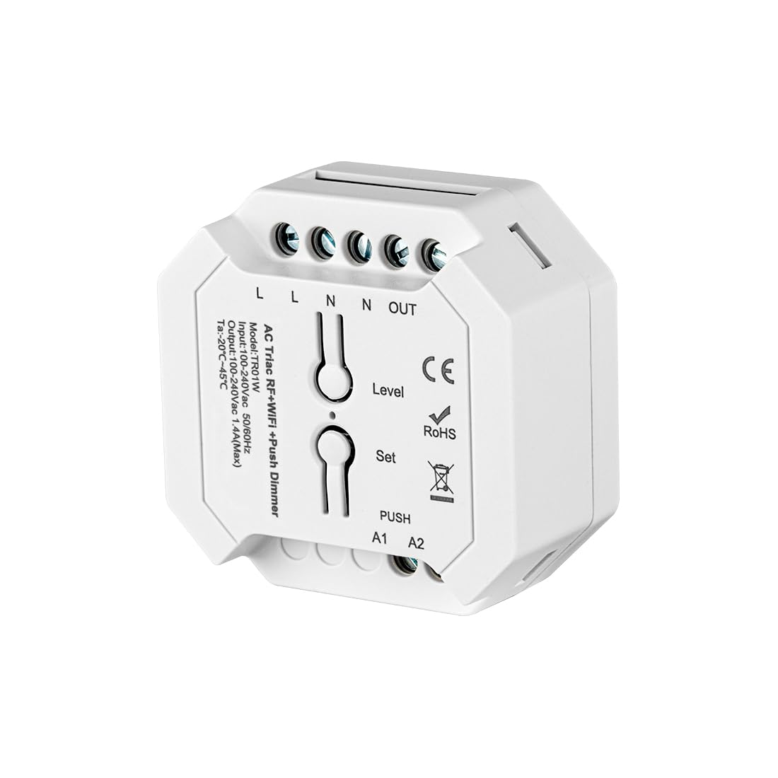  BTF-LIGHTING AC Triac Dimmer for Alexa, Google Home Compatible Lights