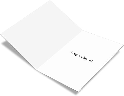 Miniatura 9 de NobleWorks - 1 Tarjeta de felicitación de graduación divertida - Felicidades para graduados, papelería para la escuela, universidad - Prueba para