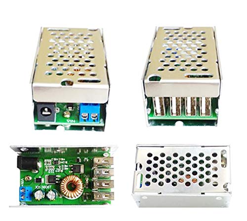 xcluma DC-DC Power Supply Module 24V/12V to 5V 5A Converter 4 USB Fast Charging (B085VYRFNY) Amazon Price History, Amazon Price Tracker