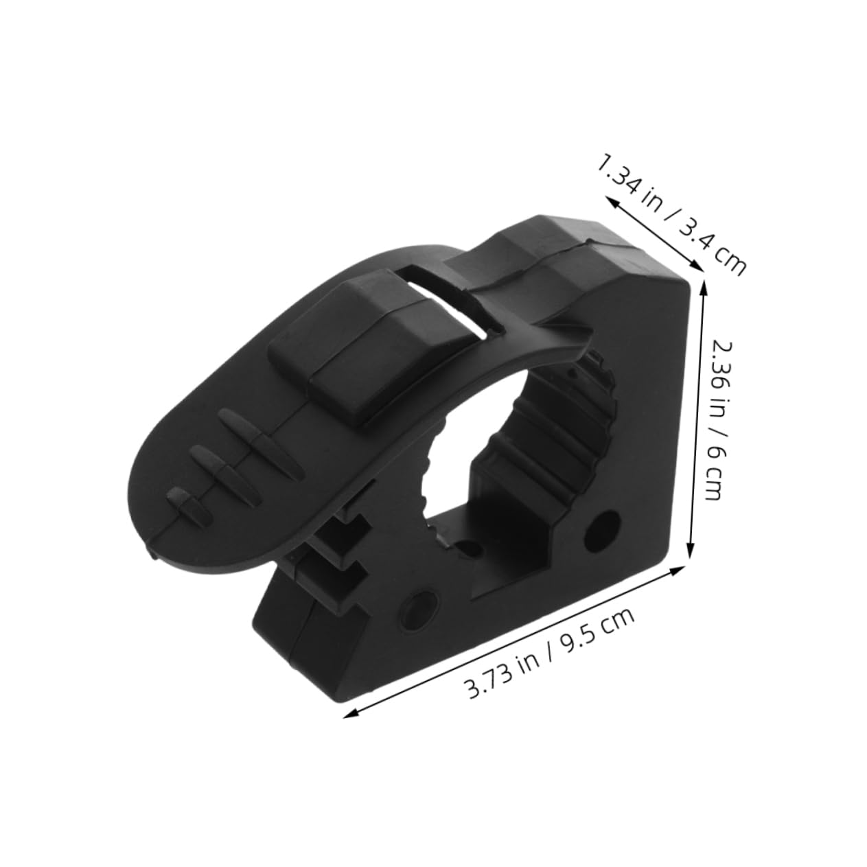 STOBAZA Overlanding Gear Quick Install Clamps Rubber Clamps Mounting Kit Truck Accessories 4pcs for 3-4cm Tubes