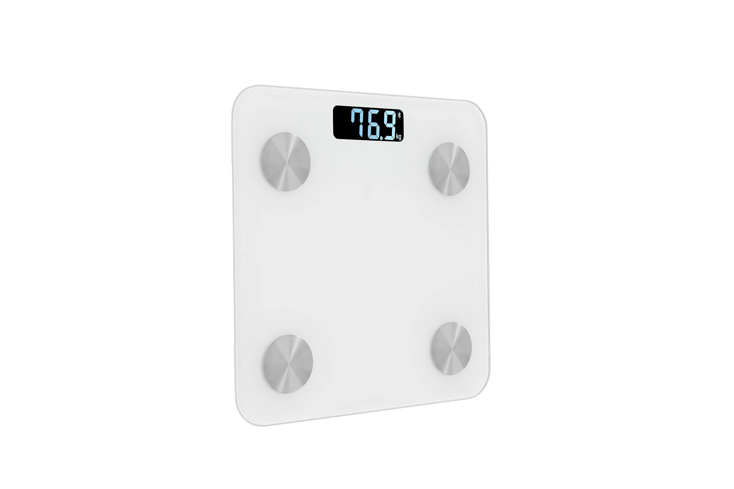 Senya SYWB-S007 - Báscula de baño con Bluetooth para un seguimiento diario de tu salud, Blanco
