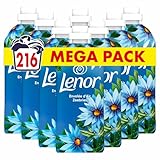 Lenor Weichspüler für 216 Waschgänge, Envolée d'Air, Wellness-Kollektion, mit einem Hauch von...