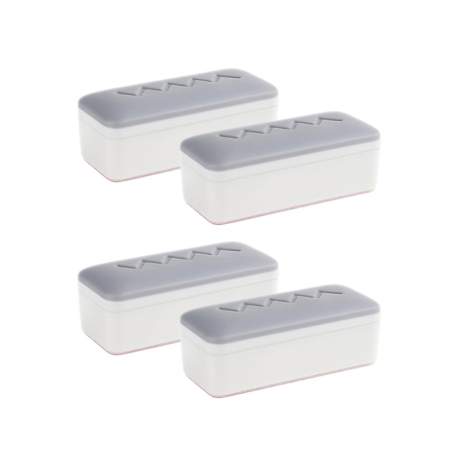 HDOYTXXM Of 4 Bathroom Toilet Seat Boosters Pad Antislip Lid Bumper Easy Installtaion Selfadhesive for Home Use Seat Bumpers