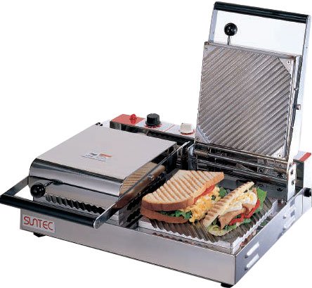 Suntec パニーニ・クッカー PC-10(1連式) サンテック (SUNTEC) パニーニクッカー 1連式 PC-10 : 宝詮
