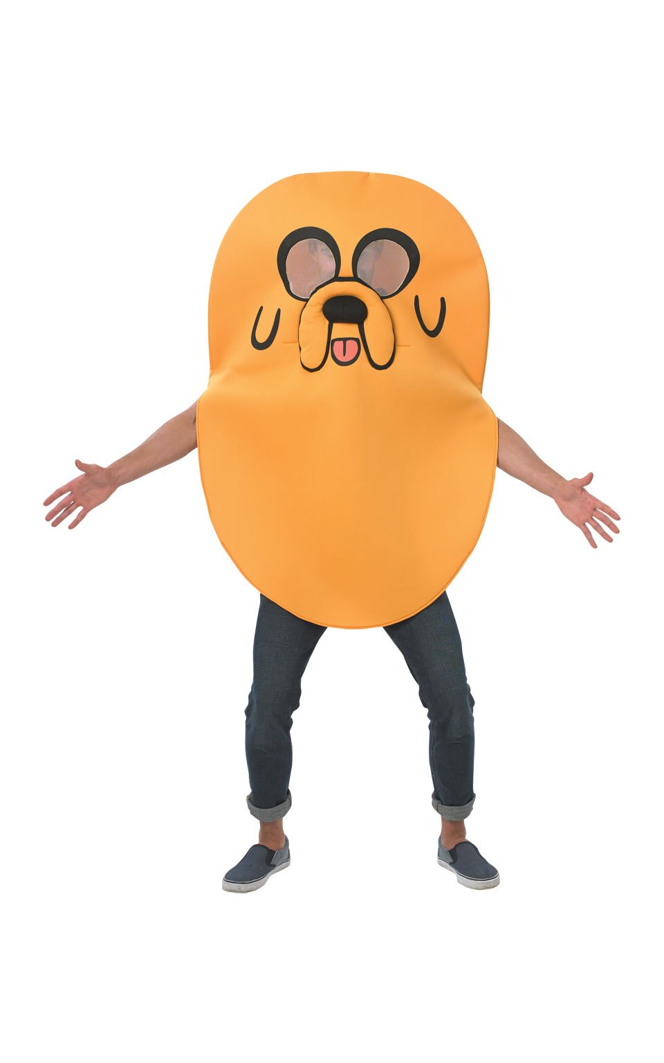 Rubie's Official Adult's Jake The Dog Costume Adventure Time - One Size