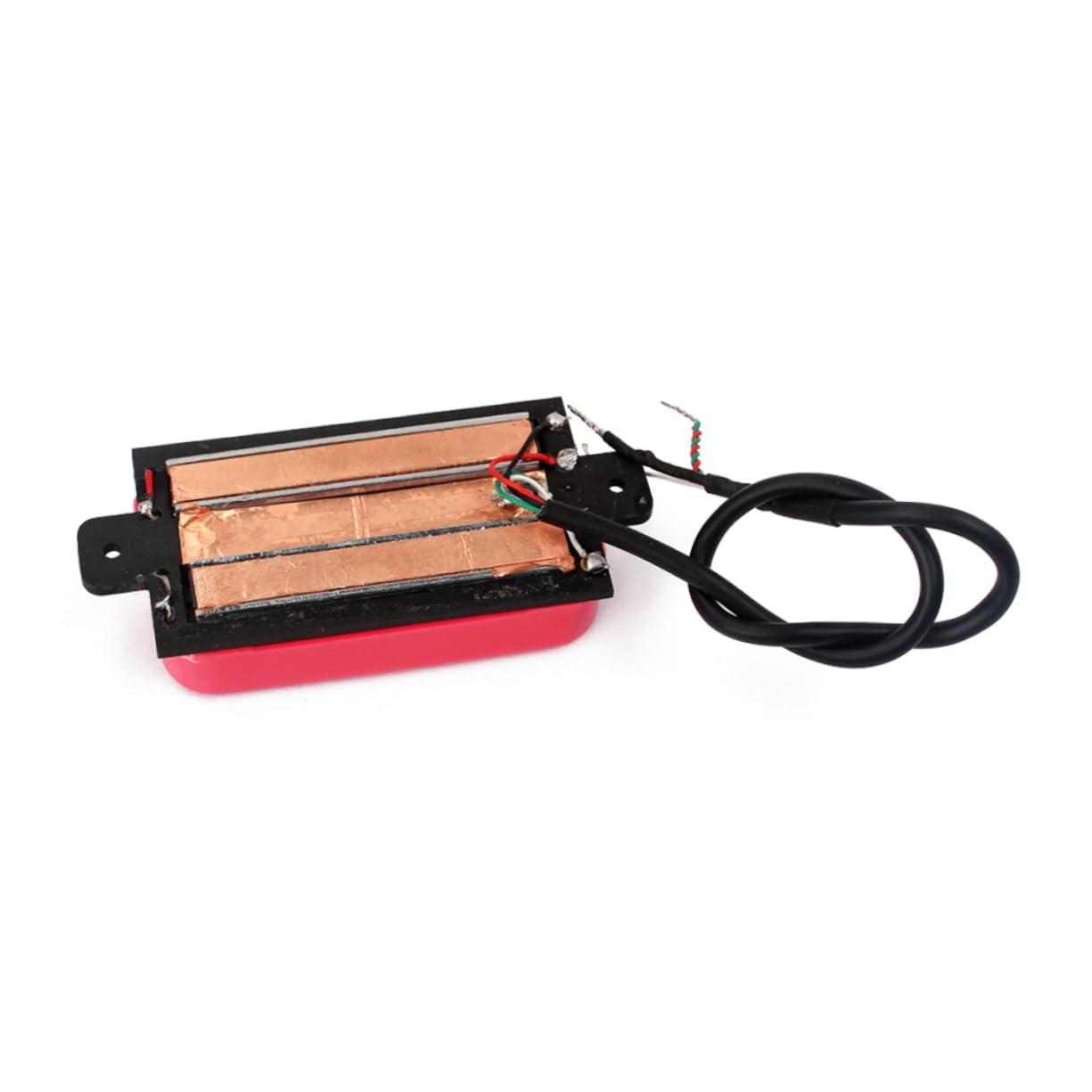 ibasenice Twin Pickup Set Hals Pickup 4 Drähte 5 Rot Gmn21 Noise Cancelling Kit
