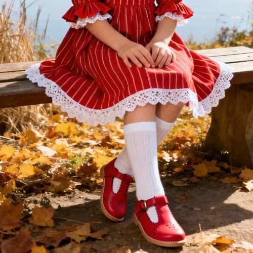 Image of ESTINE Toddler Kids School Uniform Oxford-Little Girls Dress Party Shoes