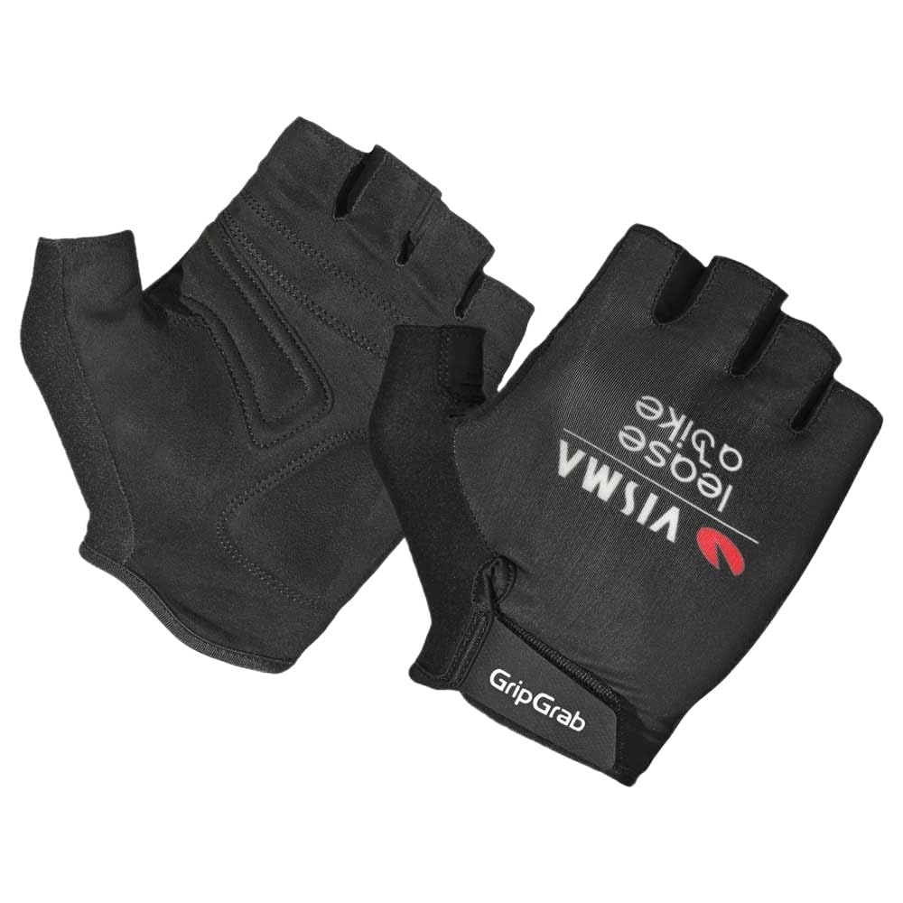 Guanti corti GripGrab Team Visma Lease a Bike Nero