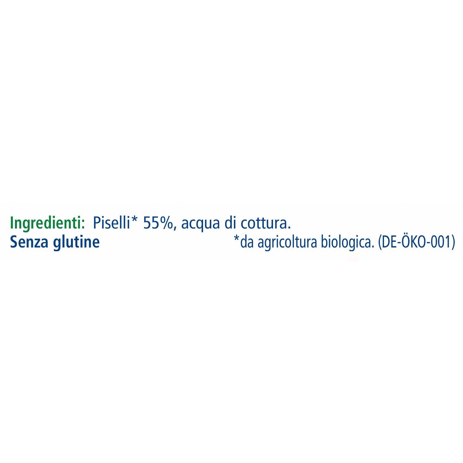 HiPP - Omogeneizzato Biologico per Neonati, Gusto Piselli, Senza glutine, Senza Sali e Aromi Aggiunti, 24 Vasetti da 80 gr