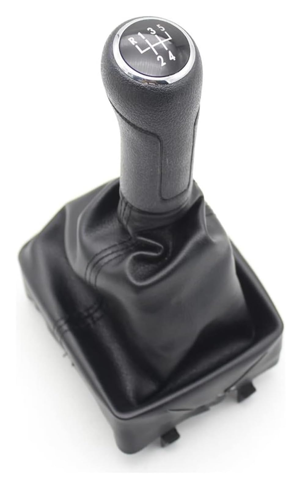 FNCVTM Car Gear Knob for VW for Polo 9N 9N2 for Sedan Gear Shift Knob Lever Shifter Gaiter Boot Cover Collar
