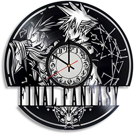 Lepri4ok Final Fantasy Handmade Chocobo Wall Clock - Final Fantasy 5, ffxv ignis Cosplay, Final Fantasy 7 Art, Final Fantasy xv Cosplay 7