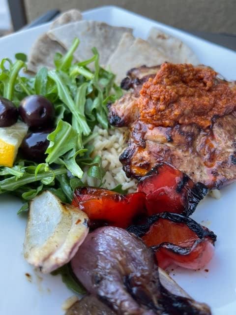 Miniatura 6 de Salsa Romesco original y picante para untar, cobertura y salsa  Paquete variado de 2 unidades de 9.0 onzas  Grueso, lote pequeño con almendras,