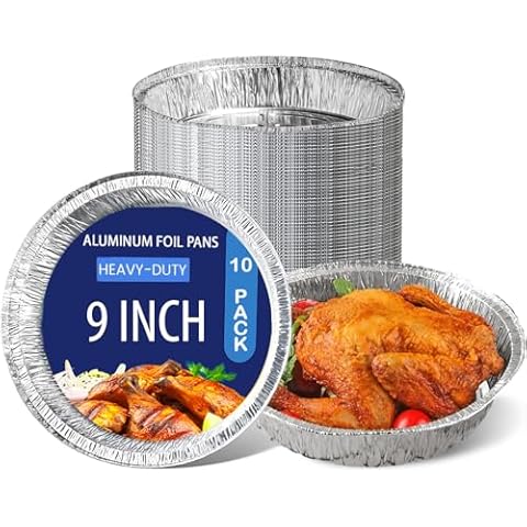 HOGOWARE 9in Heavy Duty Foil Pans Cover