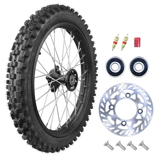 RUIQIMOTO 2.50-14 60/100-14 Dirt Bike Front Rim...