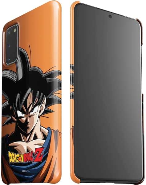 Skinit Lite Phone Case Compatible with Galaxy S20 - Officially Licensed Dragon Ball Z Goku Portrait Design