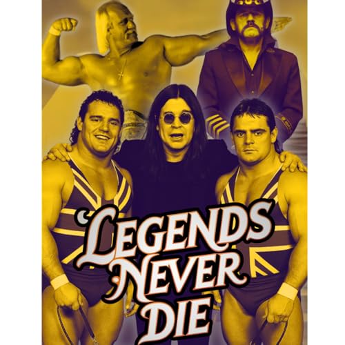 Page de couverture de Episode 35: Legends Never Die, Ozzy Osbourne & Hulk Hogan Tribute Show