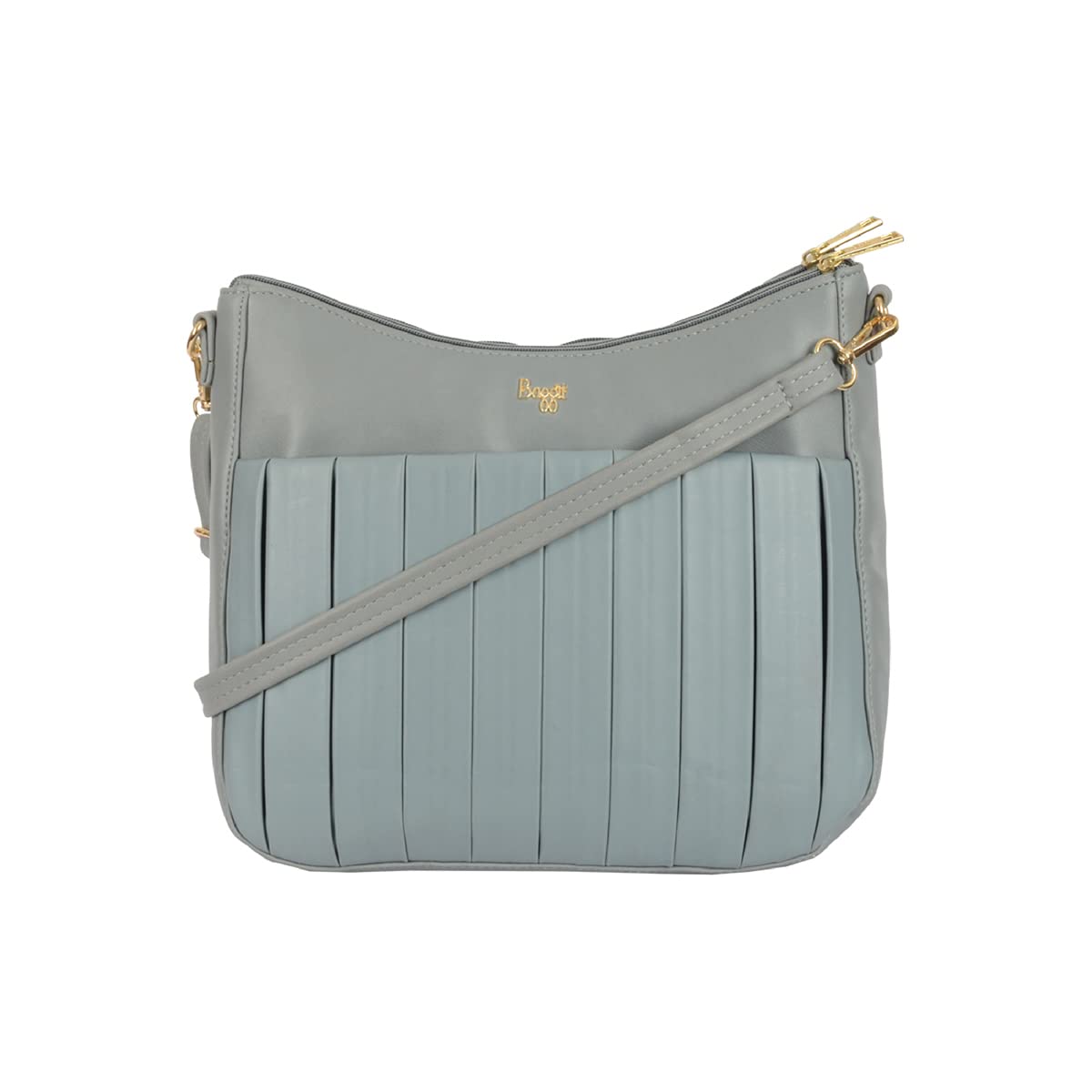 Baggit Women Blue Hobo Sling Bag Medium Size | Ladies Stylish Casual Cross Body Purse Handbag (B0BH7MHBP3) Amazon Price History, Amazon Price Tracker