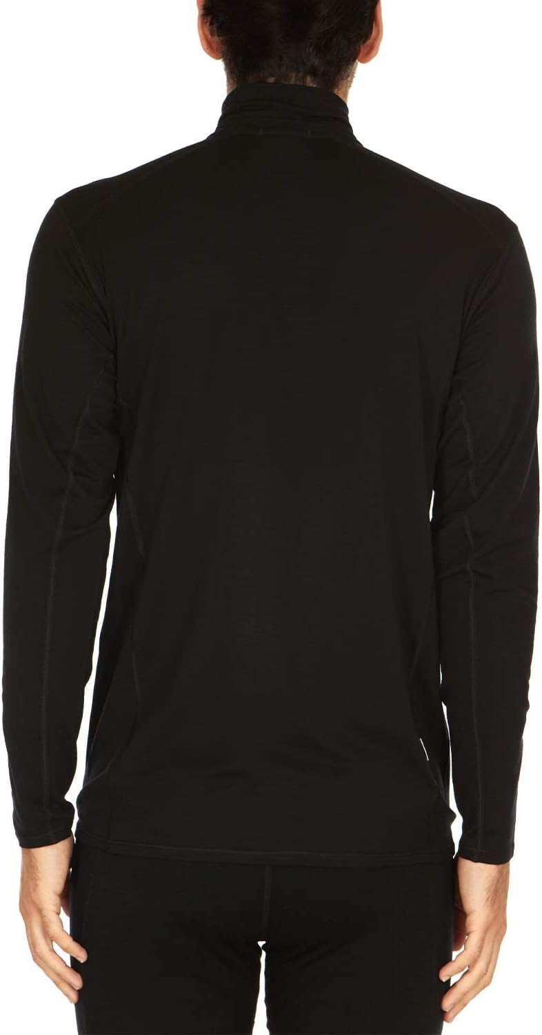 Minus33 Merino Wool Woolverino Micro 1/4 Zip Men's Mock Neck - 84% Merino Wool, 12% Nylon, 4% Spandex