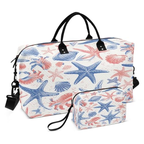 Sacs de voyage sac de sport sac à main de week-end avec trousse