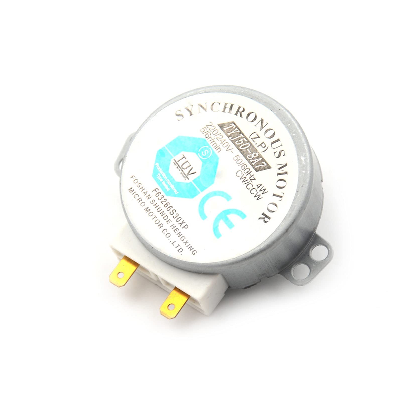FCARUMIQP DC Motor 220-240V 4W Synchronous for Air Blower TYJ50-8A7 Microwave Oven Tray