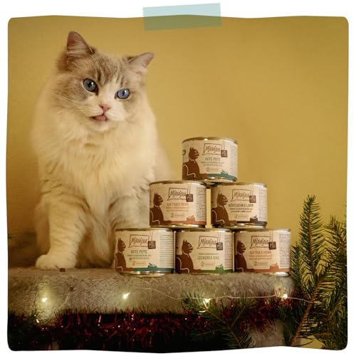 MjAMjAM - Premium Nassfutter für Katzen - Quetschie - purer Fleischgenuss - gute Pute pur, 12er Pack (12 x 125 g), getreidefrei mit extra viel Fleisch