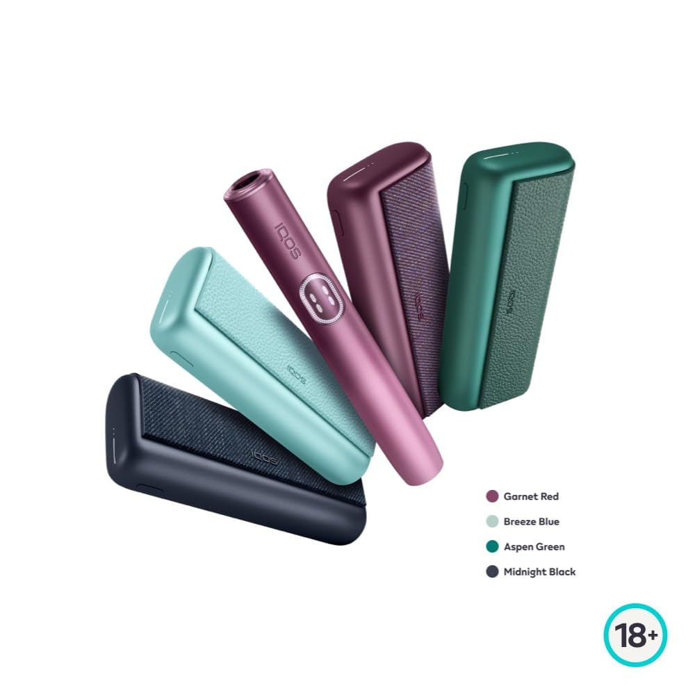 IQOS ILUMA i PRIME in Midnight Black - La tua esperienza in un tocco | Riscaldatore di tabacco di IQOS, elegante e innovativo come alternativa alla sigaretta
